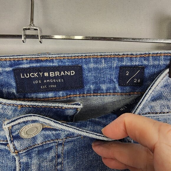 Lucky Brand The Roll Up Shorts 2/26 - Picture 3 of 4